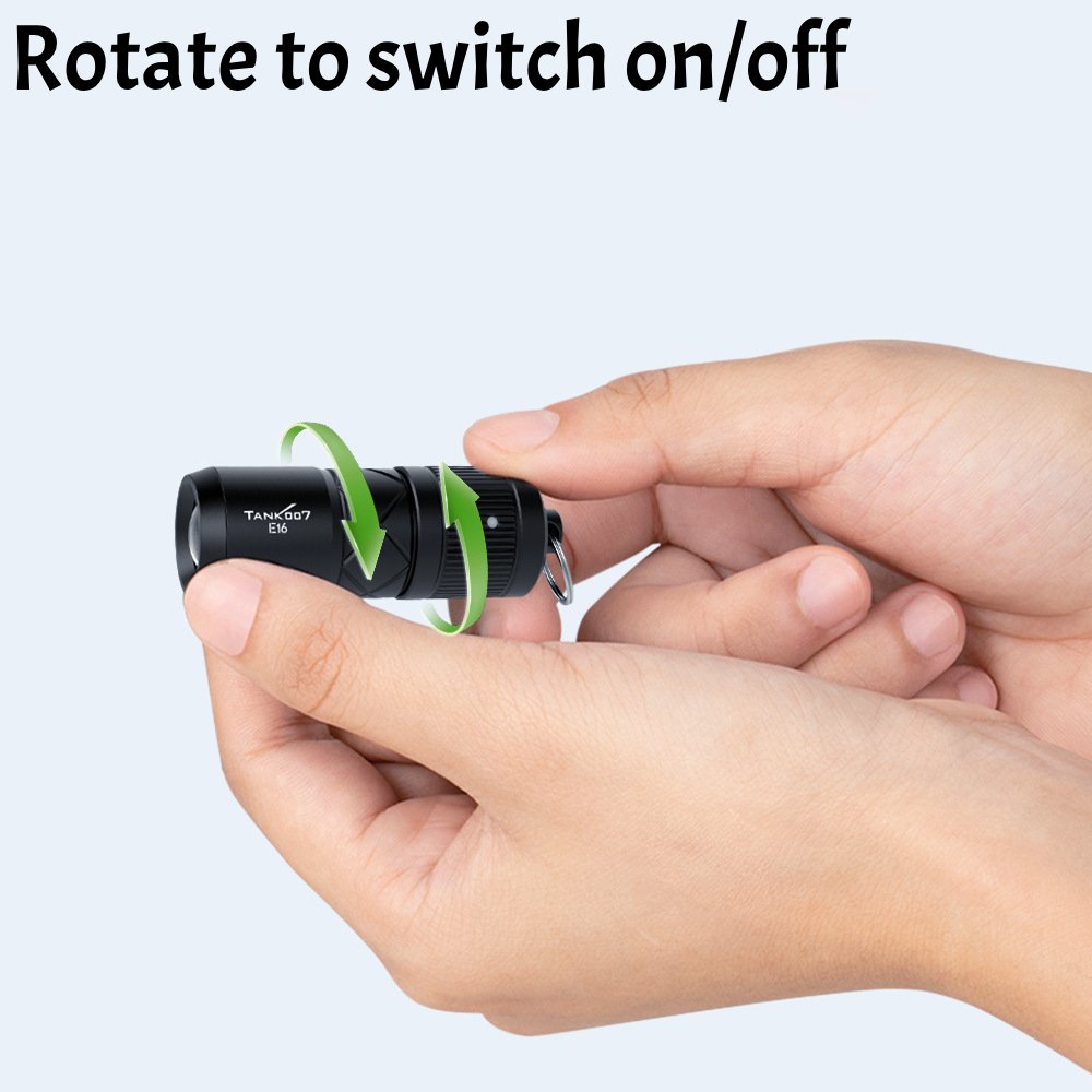 Mini Magnetic LED Flashlight - Direct Charging with Adjustable Focus & Waterproof Design EDC
