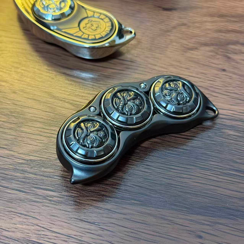 TriCore Pod Precision All-Metal EDC Fidget - High-Grade Alloy Bearing Spinner