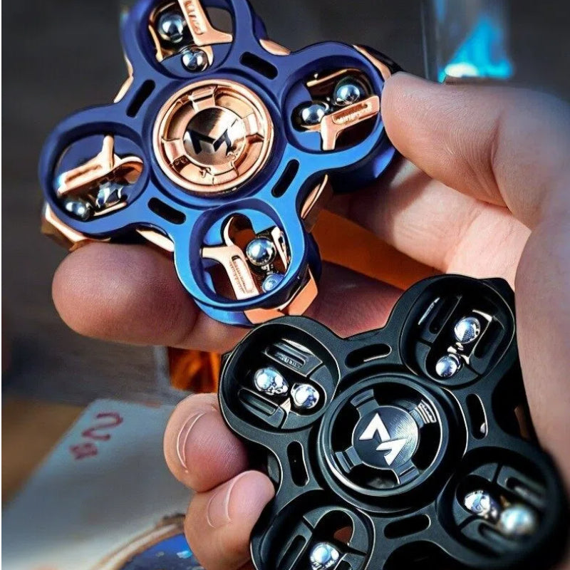Fidget Spinner Metal Dual-Layer Kinetic - ArcSpin Nexus Premium Alloy EDC Spinner