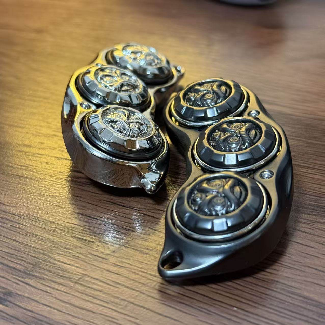 TriCore Pod Precision All-Metal EDC Fidget - High-Grade Alloy Bearing Spinner