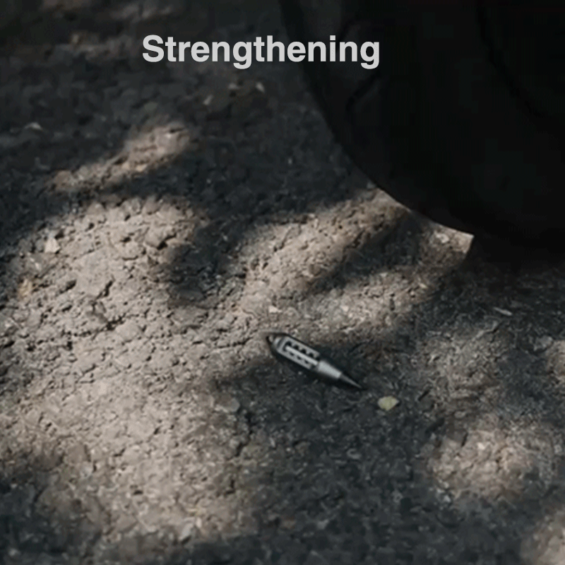 Dark Fire Titanium EDC Pendant - Multi-Tool with Keychain Lantern