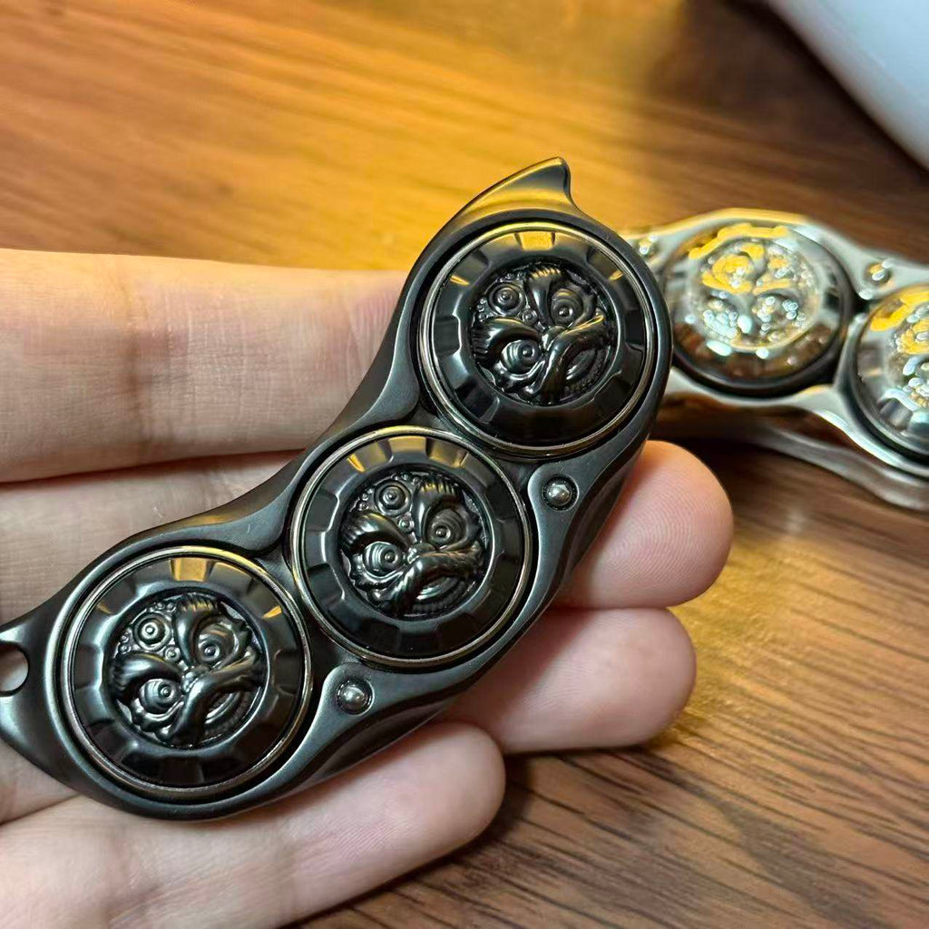 TriCore Pod Precision All-Metal EDC Fidget - High-Grade Alloy Bearing Spinner