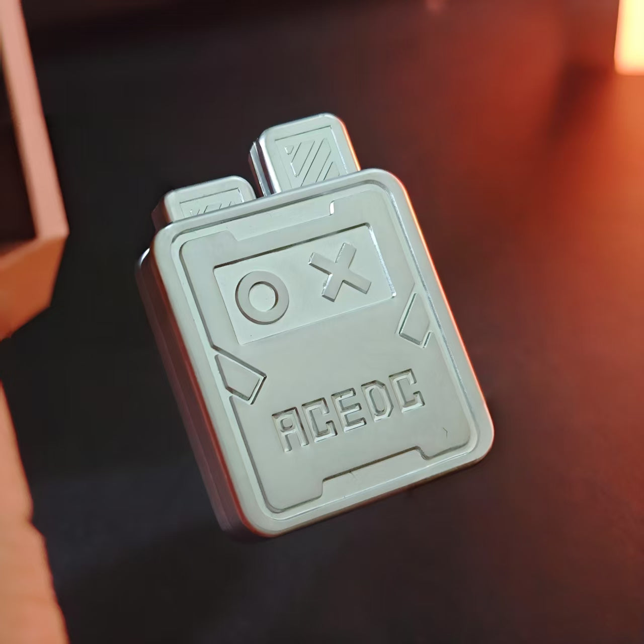 Fidget Toy Bunny Slider - Typewriter Tactile Clicks Popping Coin Perpetual Spin EDC Stress Relief
