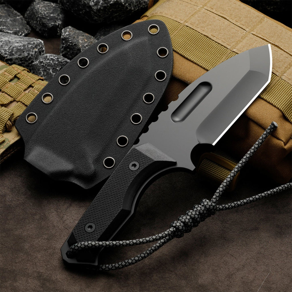 Savage Angel CPM-3V Full Tang Bushcraft Knife - G10 Handle & Kydex Sheath