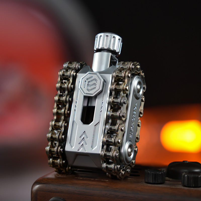 Fidget Toy Metal Fidget Sphere Tank Roller Design Alloy Rotating Mechanism Stress Relief EDC Toy