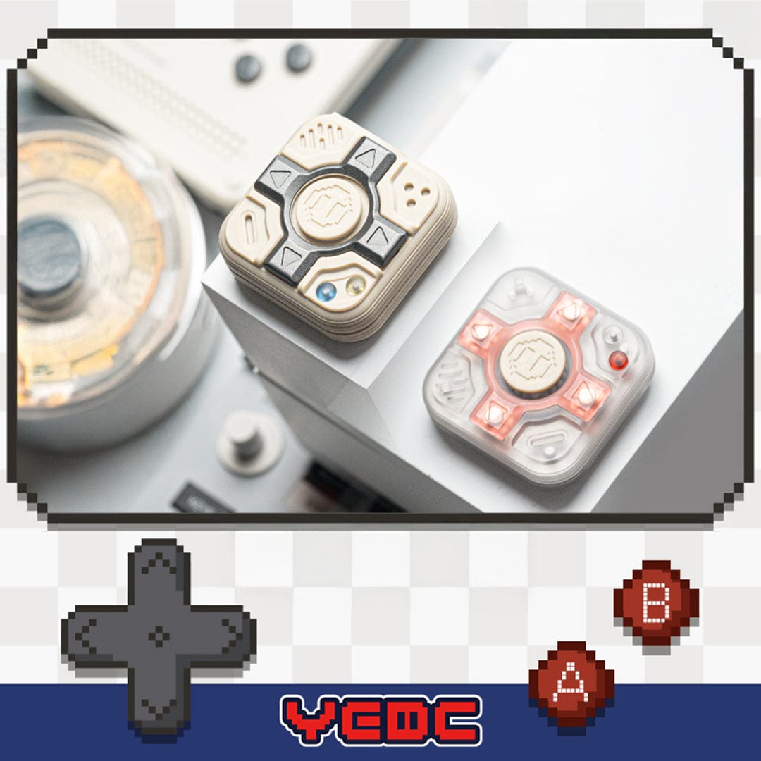 YEDC P-CUBE Fidget Toy - Mechanical PC or Magnetic PEEK