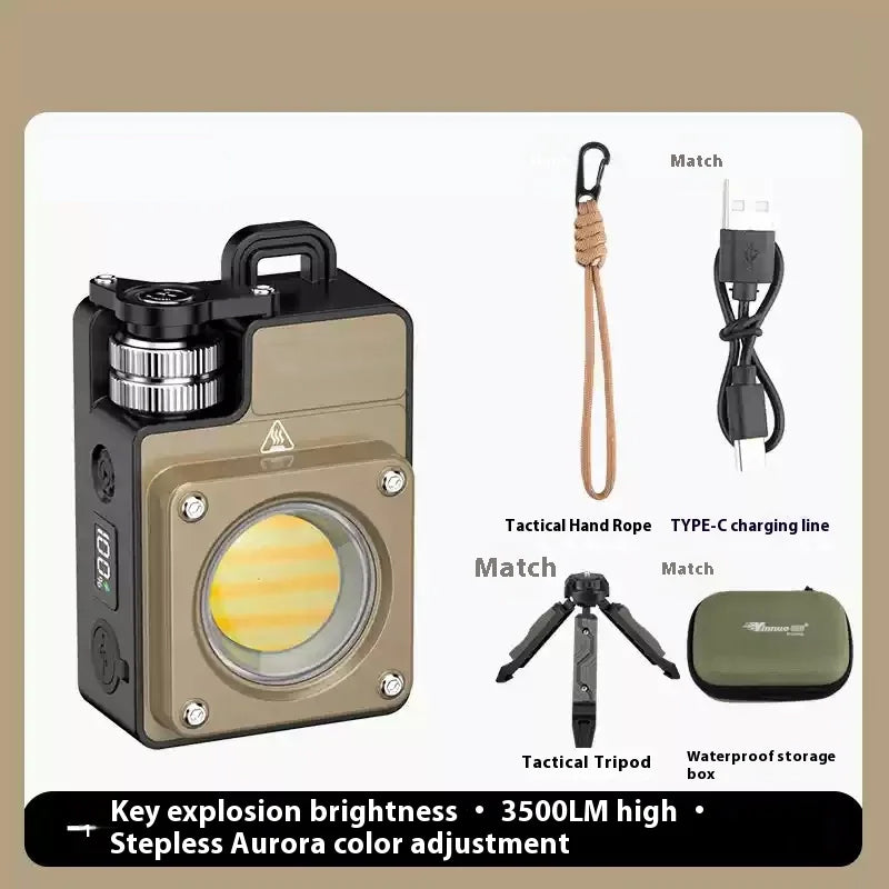 NovaFlare Camp LED Flashlight - 3500LM Rechargeable 5-Mode Lantern