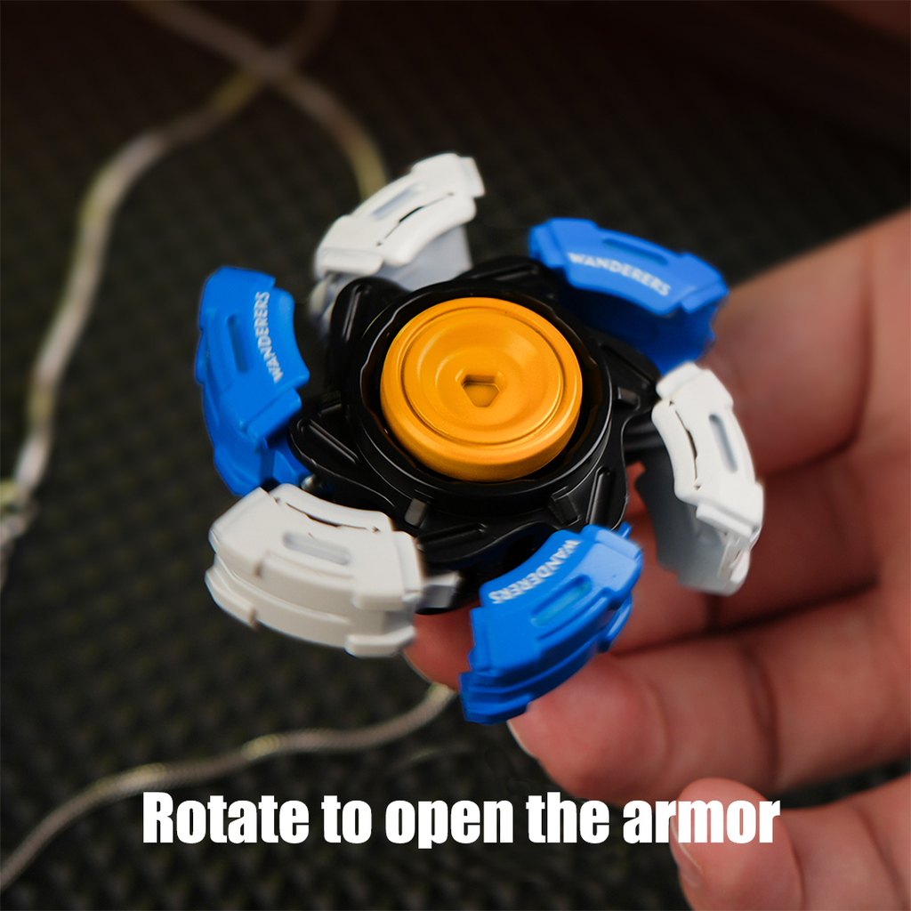 TempestClaw Stainless Steel Mecha Fidget Spinner - Premium EDC