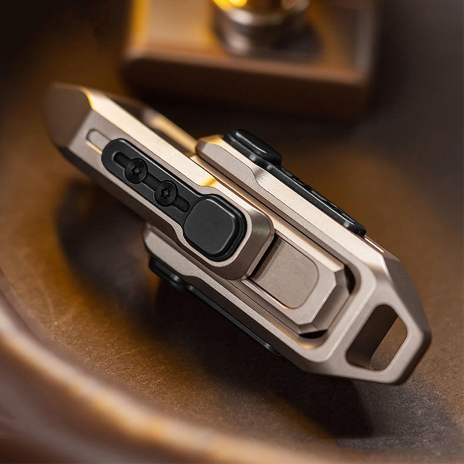 RocketMag Magnetic Metal Fidget Slider - Zinc Alloy with Click Sound