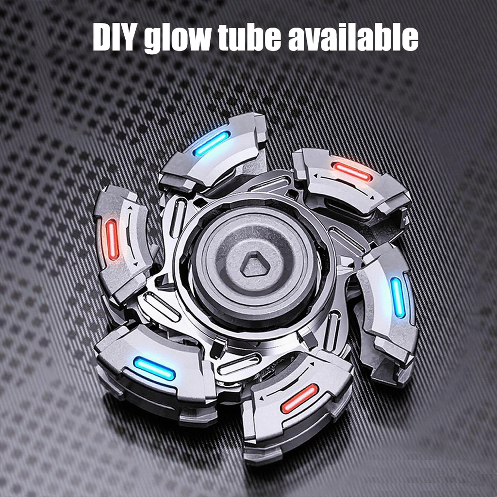 TempestClaw Stainless Steel Mecha Fidget Spinner - Premium EDC