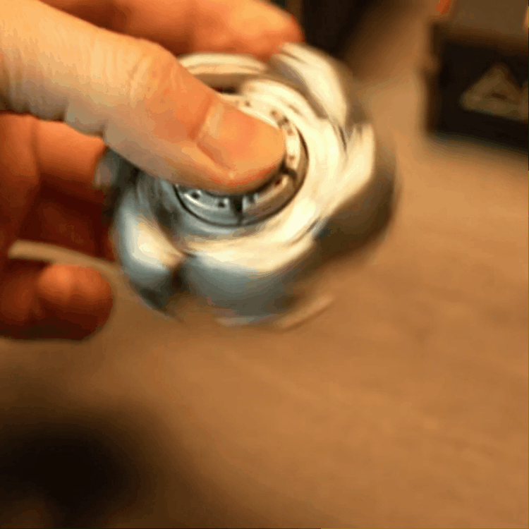 Fidget Spinner Metal Mecha Transforming - AlphaRevolve Stainless Steel EDC Spinner