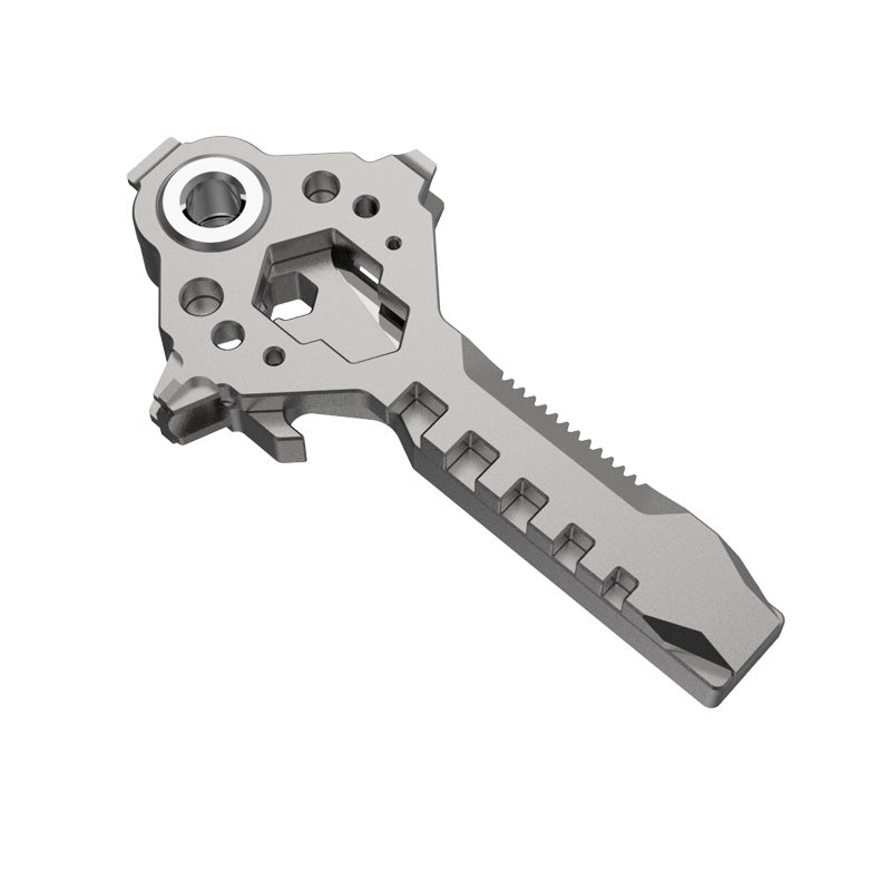 Keymaster Titanium 12-in-1 EDC Multi-Tool - Compact Versatile Design