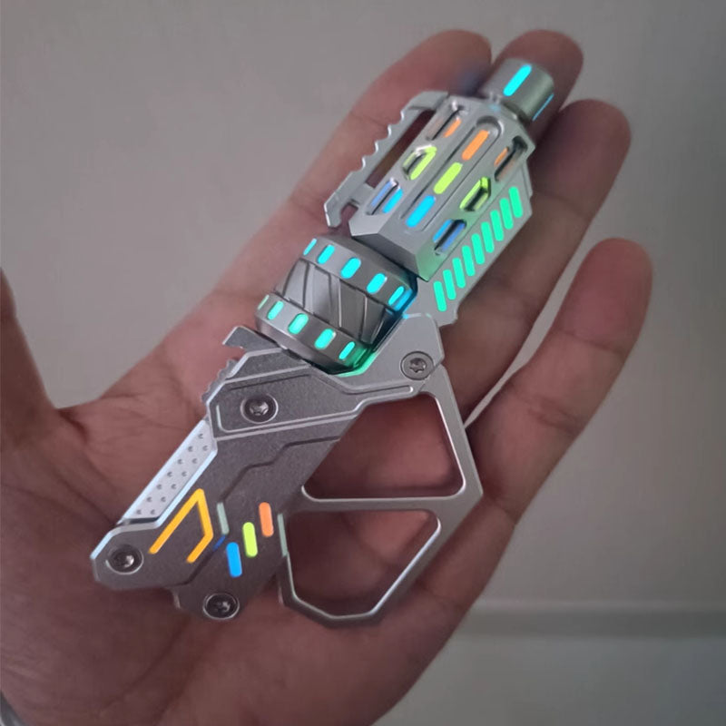 Fidget Toy Metal Fidget Toy Gun Shaped Zinc Alloy Stress Relief Toy EDC Fidget Anxiety Relief
