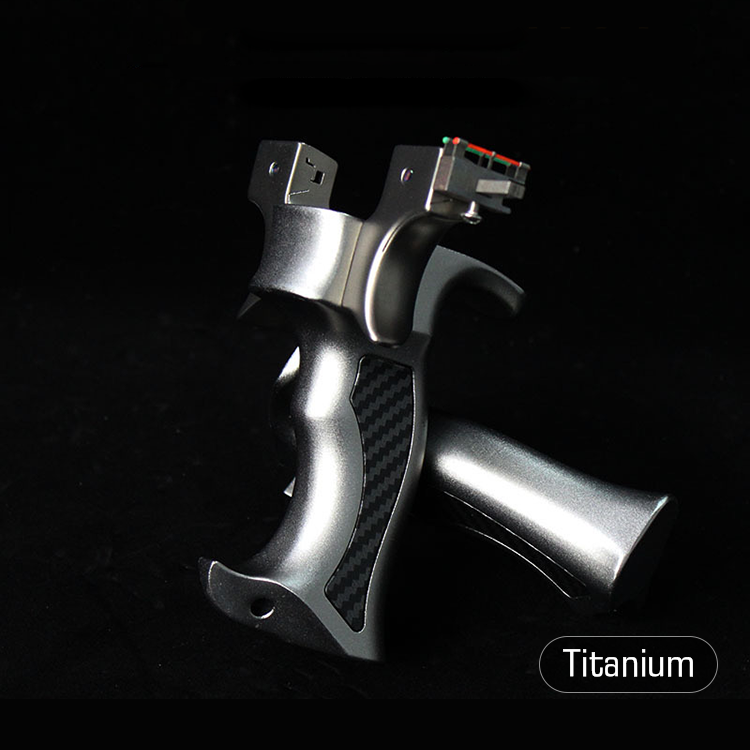 Wrist Rocket Slingshot – Titanium Tomahawk Hunting Slingshot for Target Practice