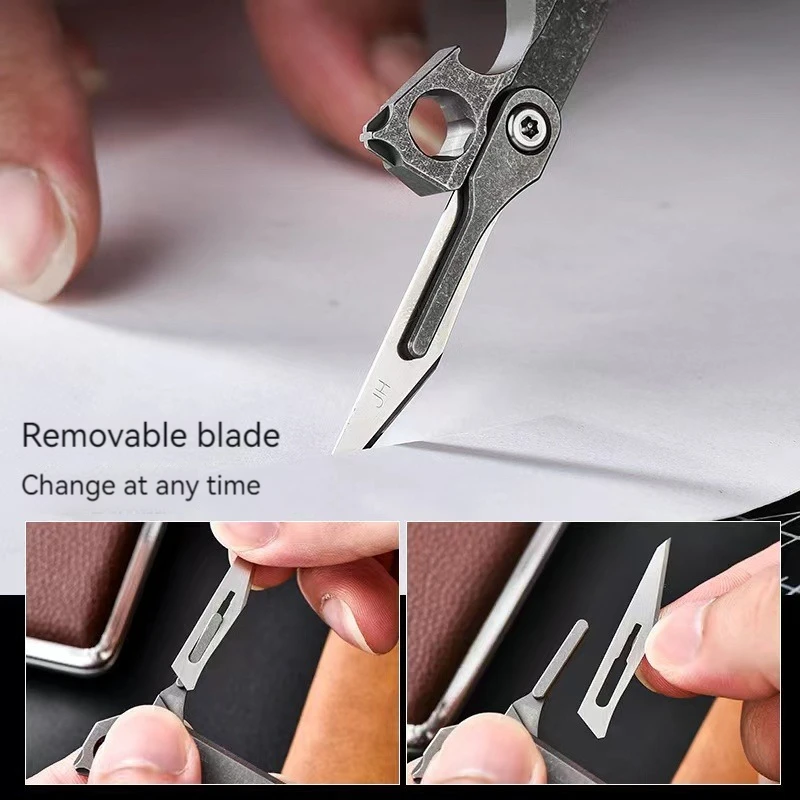 IronClad 9-in-1 Titanium Pocket Pry Bar - Aerospace-Grade Multi-Tool EDC