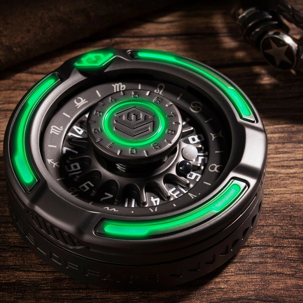Fidget Spinner Metal Wheel of Fate Smooth Spin EDC Stress Relief Focus Desk Toy