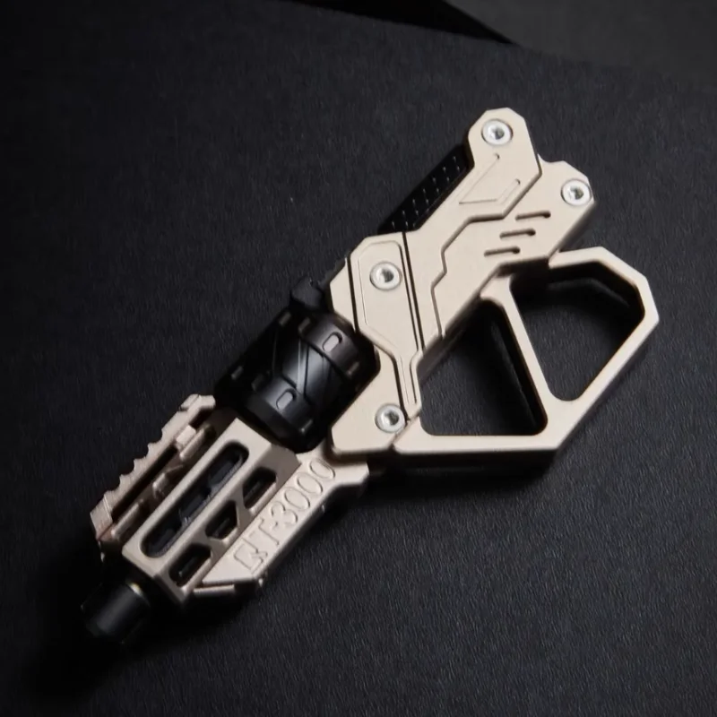 Fidget Toy Metal Fidget Toy Gun Shaped Zinc Alloy Stress Relief Toy EDC Fidget Anxiety Relief