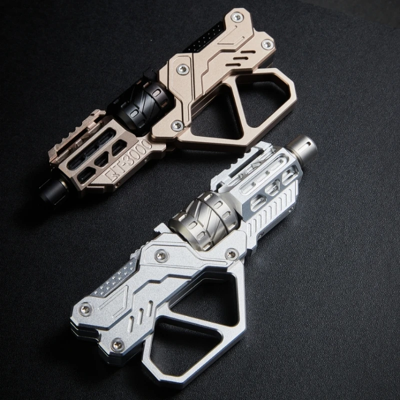 Fidget Toy Metal Fidget Toy Gun Shaped Zinc Alloy Stress Relief Toy EDC Fidget Anxiety Relief