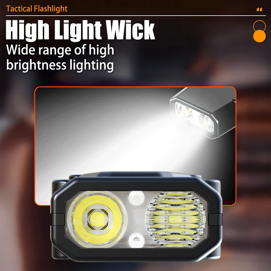 NightGuard Tactical Edge Rechargeable Flashlight - 1300 Lumen Flat EDC