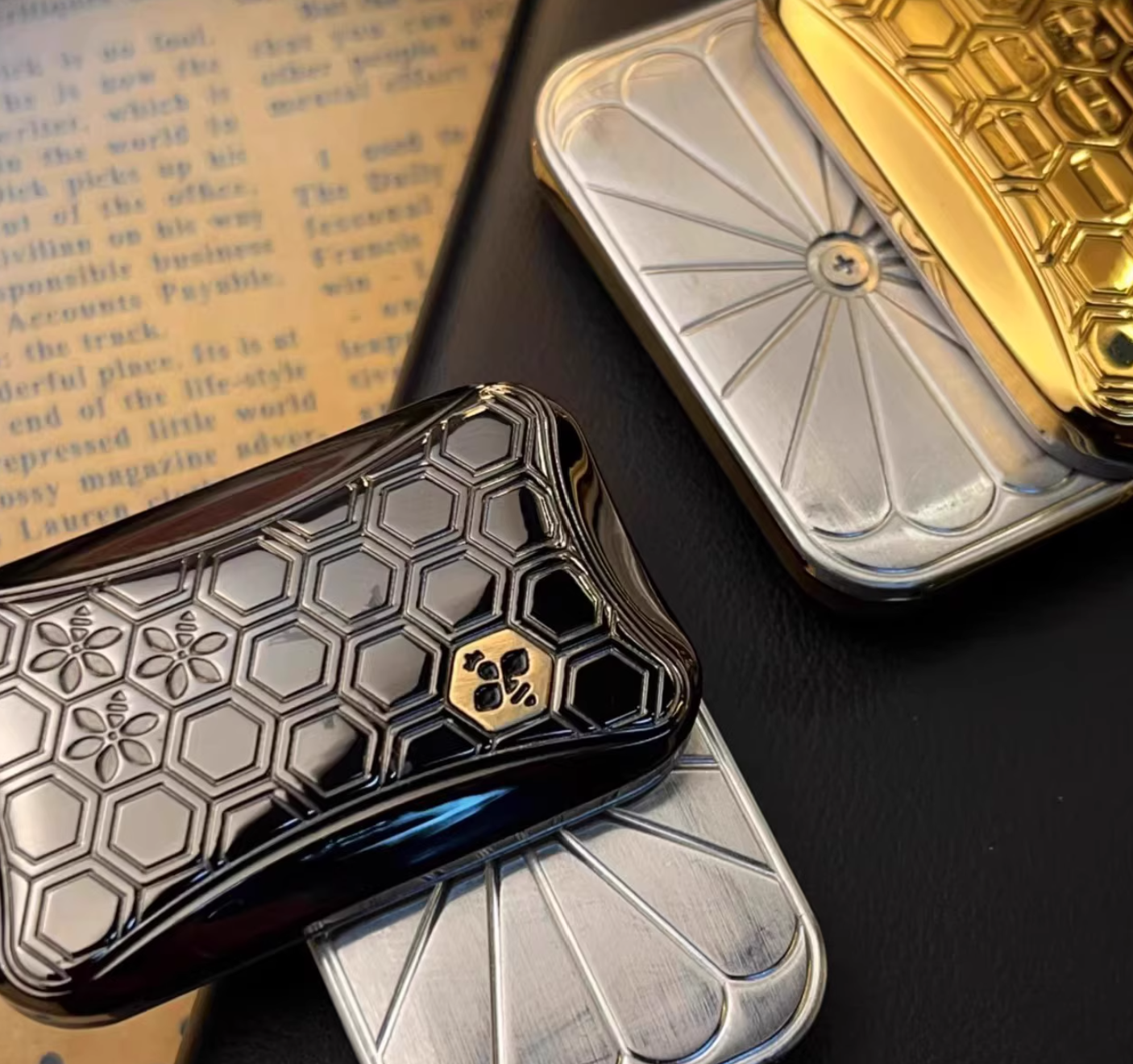 Magnetic Slider Fidget Slider Stainless Steel 8+8 Magnet System EDC Stress Relief Anxiety Relief
