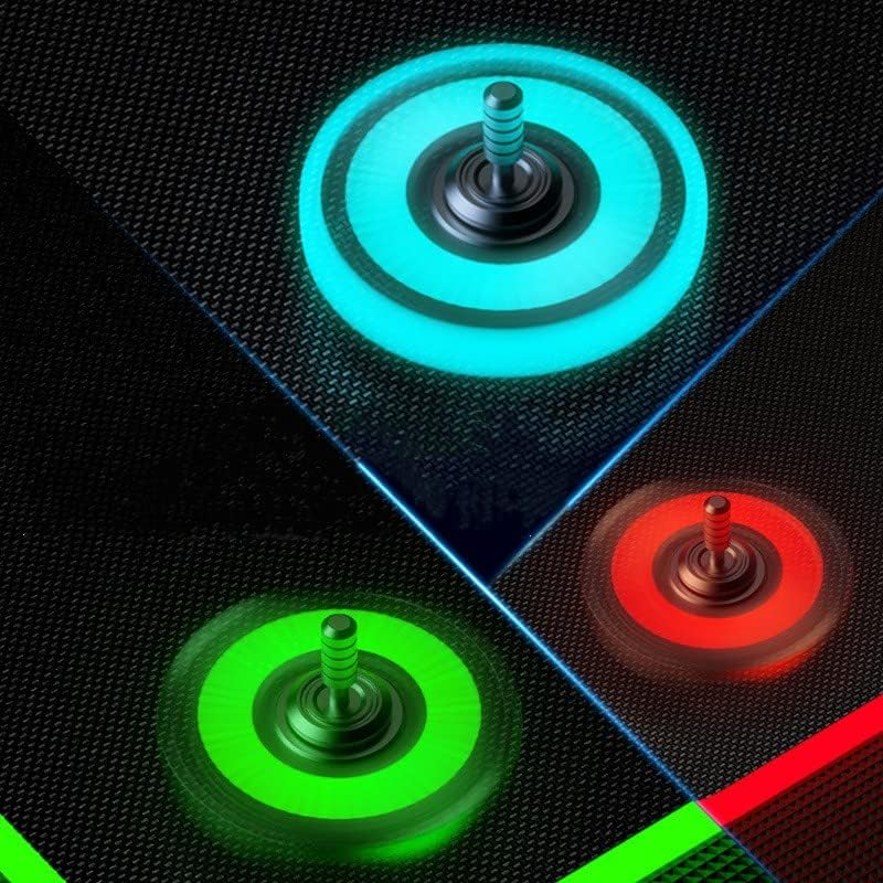Fidget Spinner Metal Glow in the Dark Skull UFO - CosmoGlow Stainless Steel R188 Bearing EDC