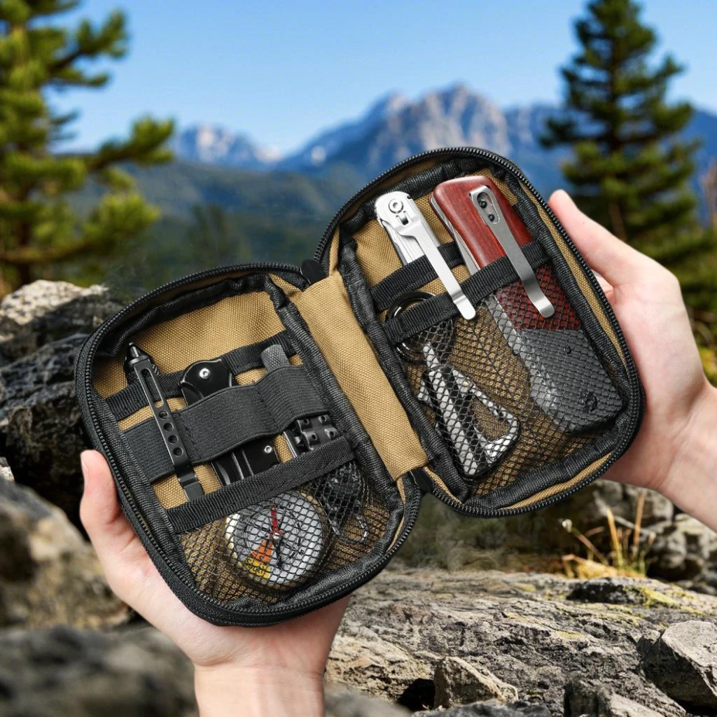 SwiftSleeve Pro EDC Pocket Organizer Pouch - 500D Polyester
