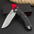 Folding Knife M390 Steel Pocket Knife G10 Handle 58 HRC One-Hand Opening EDC Camping Knife