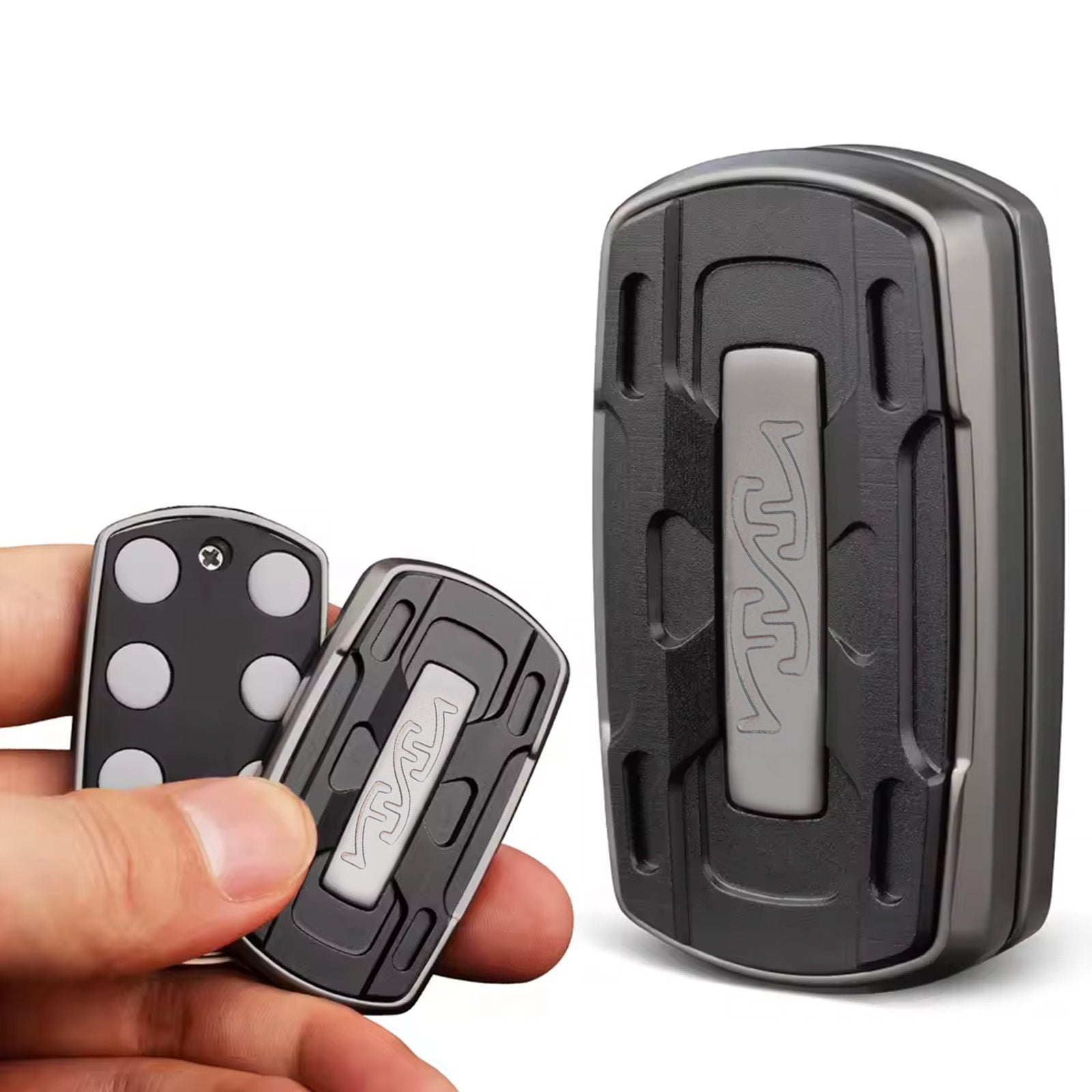 Fidget Slider Alloy CNC Engraved Magnetic Sound Blade EDC Stress Relief ADHD Anxiety