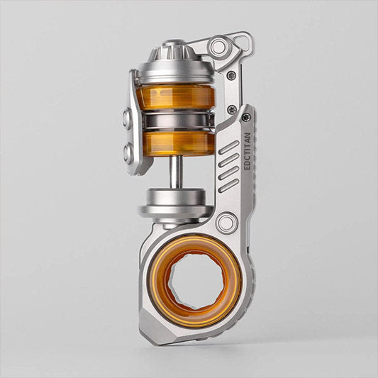 Fidget Spinner Slider – Sinian Titanium Multi-Mode Ratchet Premium EDC Toy