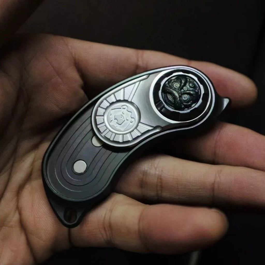 TriCore Pod Precision All-Metal EDC Fidget - High-Grade Alloy Bearing Spinner