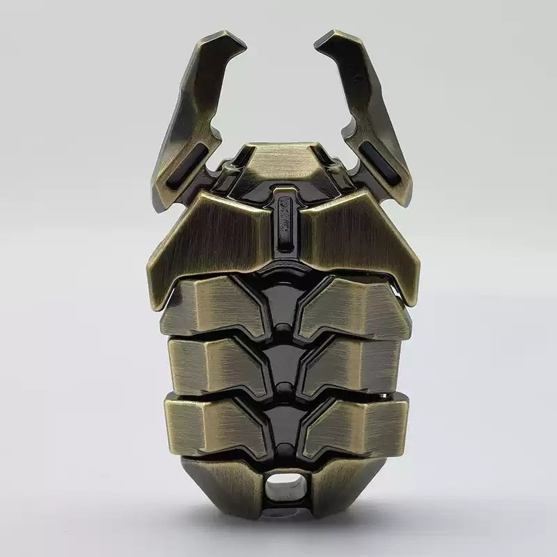Fidget Coin Alloy Mech Bug Press Push Snap Pop Sound EDC Stress Relief Desk Toy