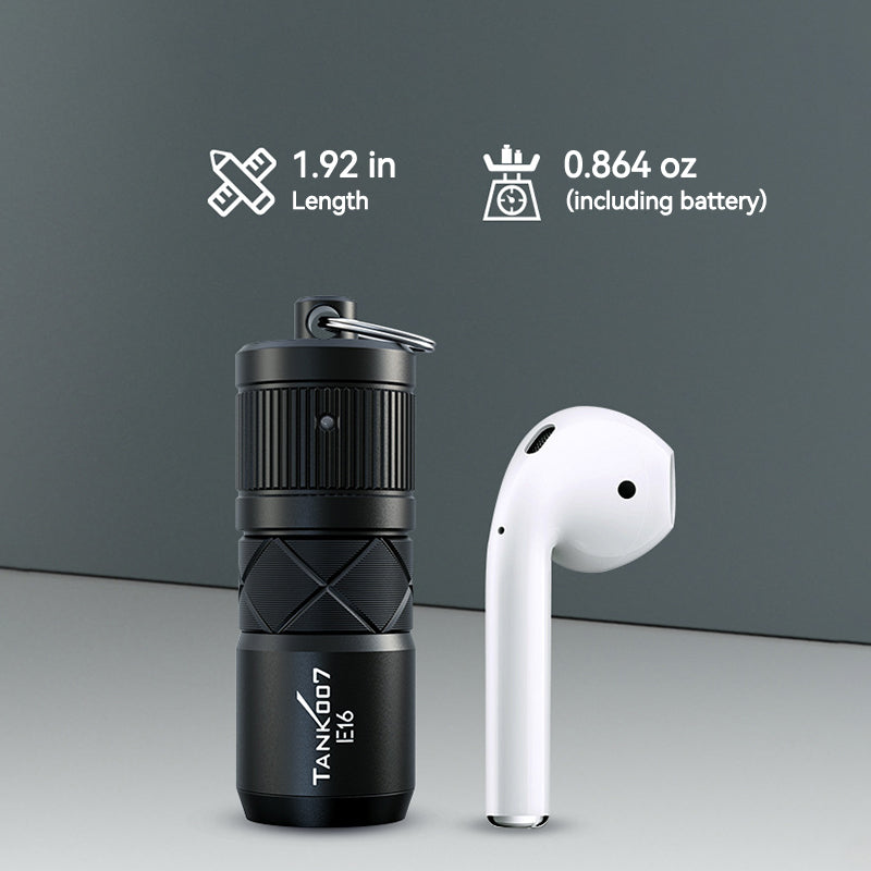 Mini Magnetic LED Flashlight - Direct Charging with Adjustable Focus & Waterproof Design EDC