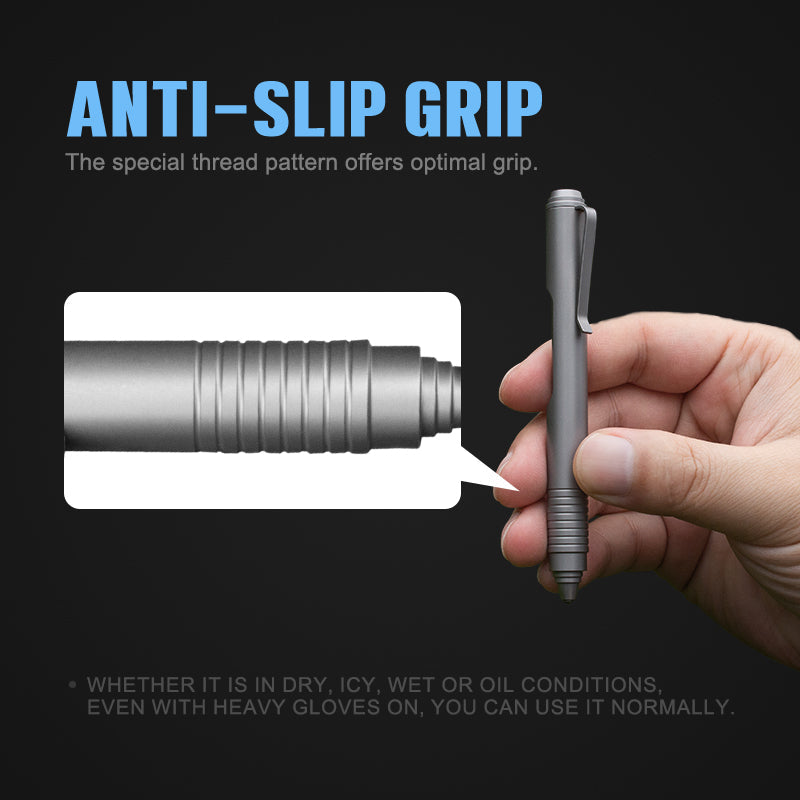 Bullet Ant 2.0 Titanium Bolt-Action Multi-Tool Pen - Tactical EDC