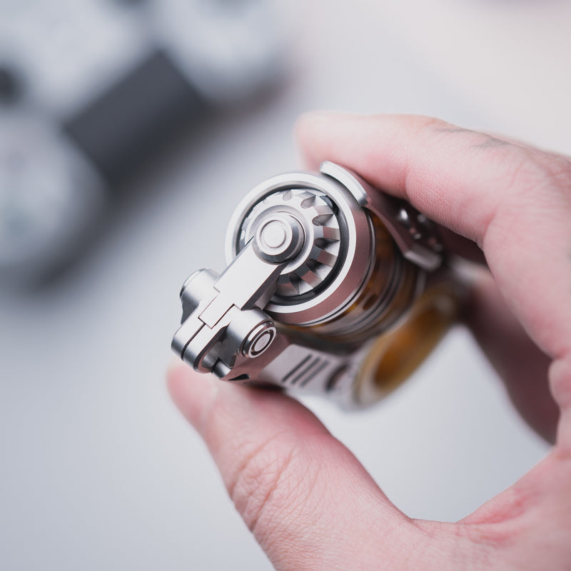 Fidget Spinner Slider – Sinian Titanium Multi-Mode Ratchet Premium EDC Toy