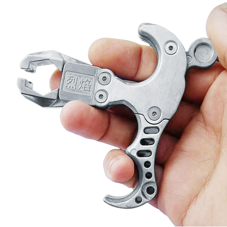 Slingshot Release – Stainless Steel Push-Button Clamp Release for Hunting & Fishing Slingshot