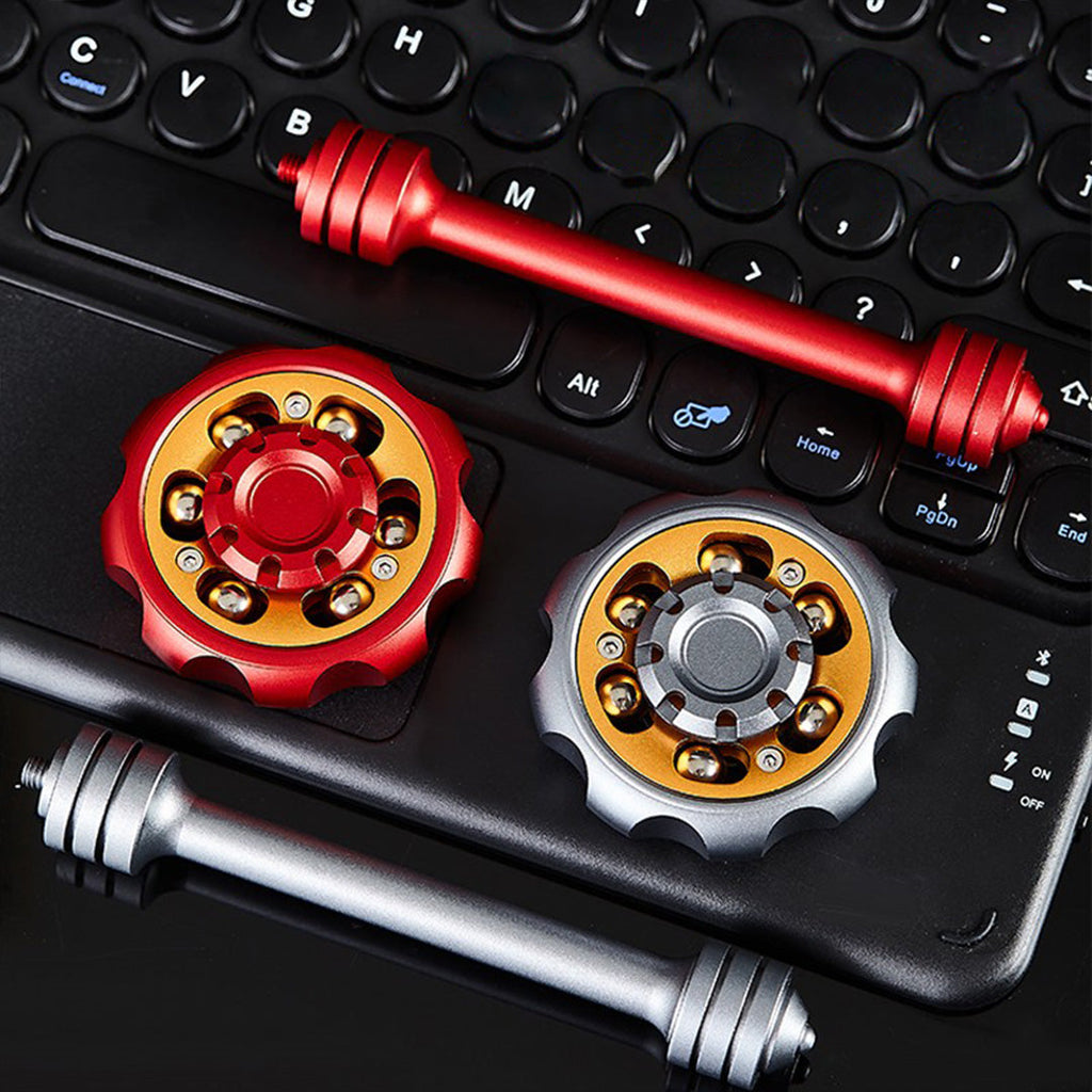 Fidget Spinner Metal Ferris Wheel Cyberpunk - Scepter Aluminum Alloy R188 Bearing 3min EDC