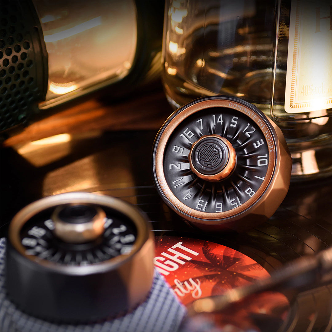 Fidget Spinner Metal Rechargeable Torque Wheel Dual-Direction - Galaxy Vortex EDC Stress Relief