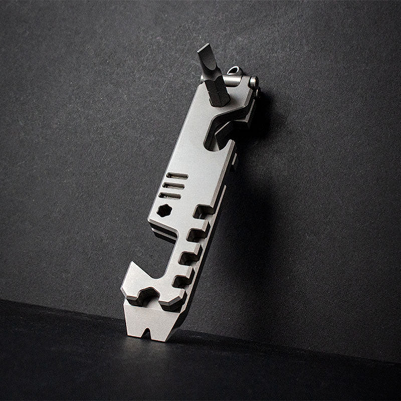 AceStand Titanium Foldable EDC Phone Stand | Multi-Functional Portable Stand