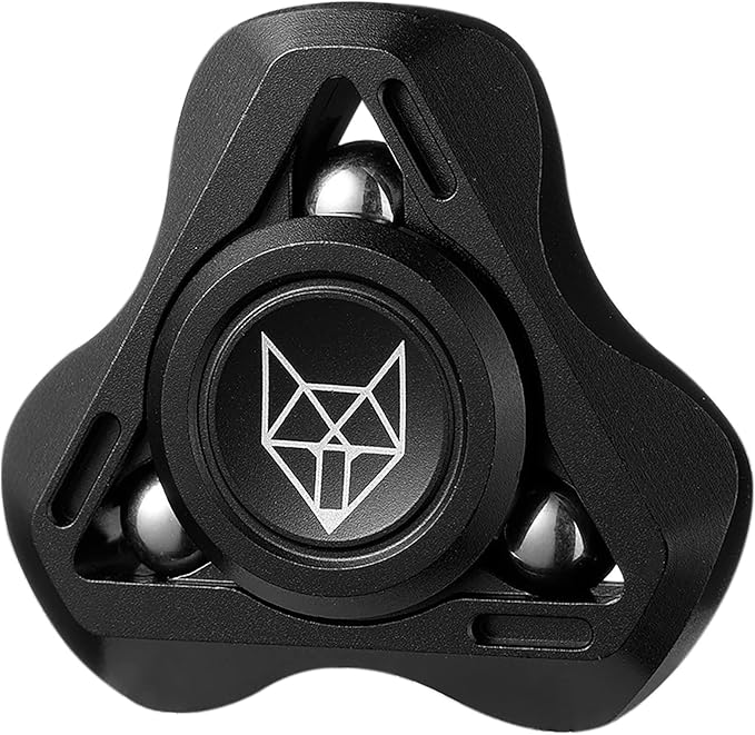 Helix Turbo Metal Fidget Spinner - Torpedo Design with Detachable Parts High Spin EDC