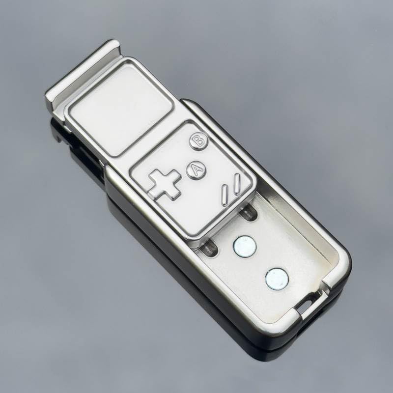 Fidget Slider Metal Fidget Slider CNC Alloy Game Console Magnetic Haptic Stress Relief EDC Toy