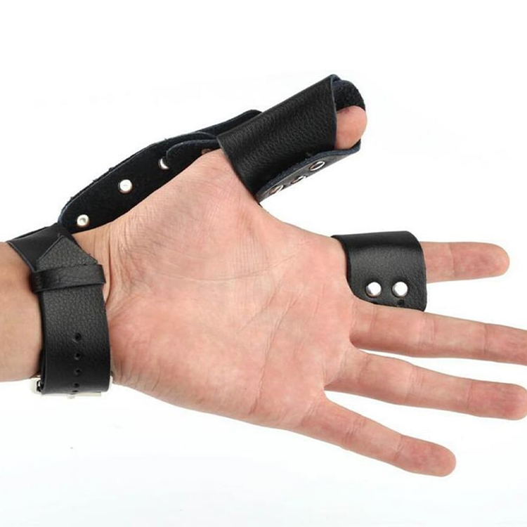 Slingshot Gloves – PU Leather Protective Gloves with Stainless Steel for Hunting & Fishing Slingshot