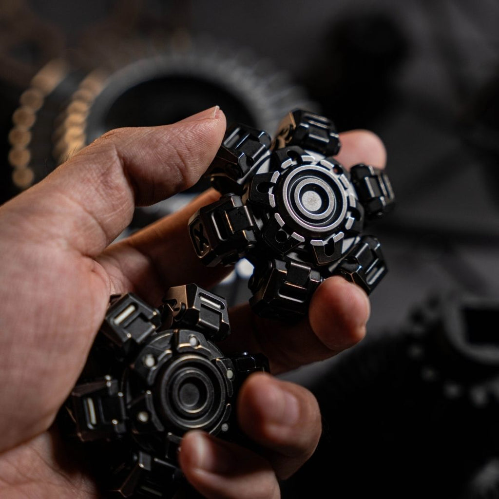 Mecha City X Heavy-Mech Fidget Toy - Dual Armor Deploy EDC