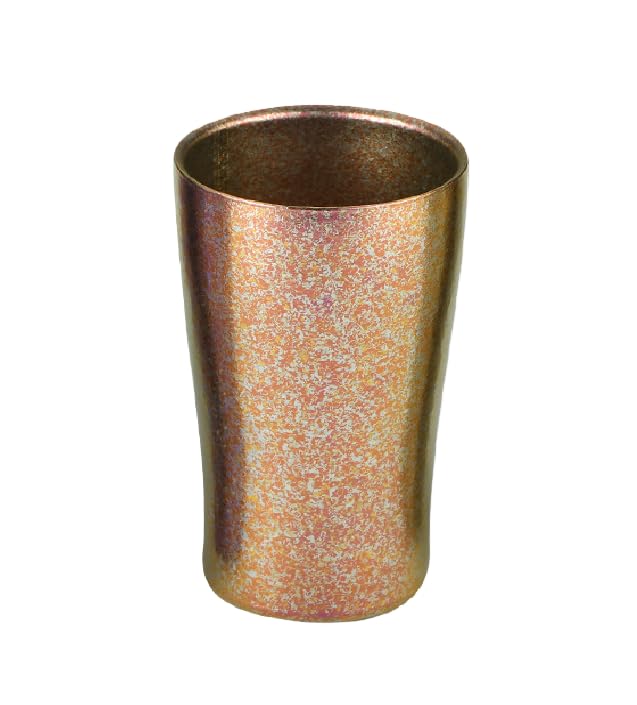 Titanium Cup Double Wall Aurora Crystal Insulated Camping Beer Coffee Mug Outdoor