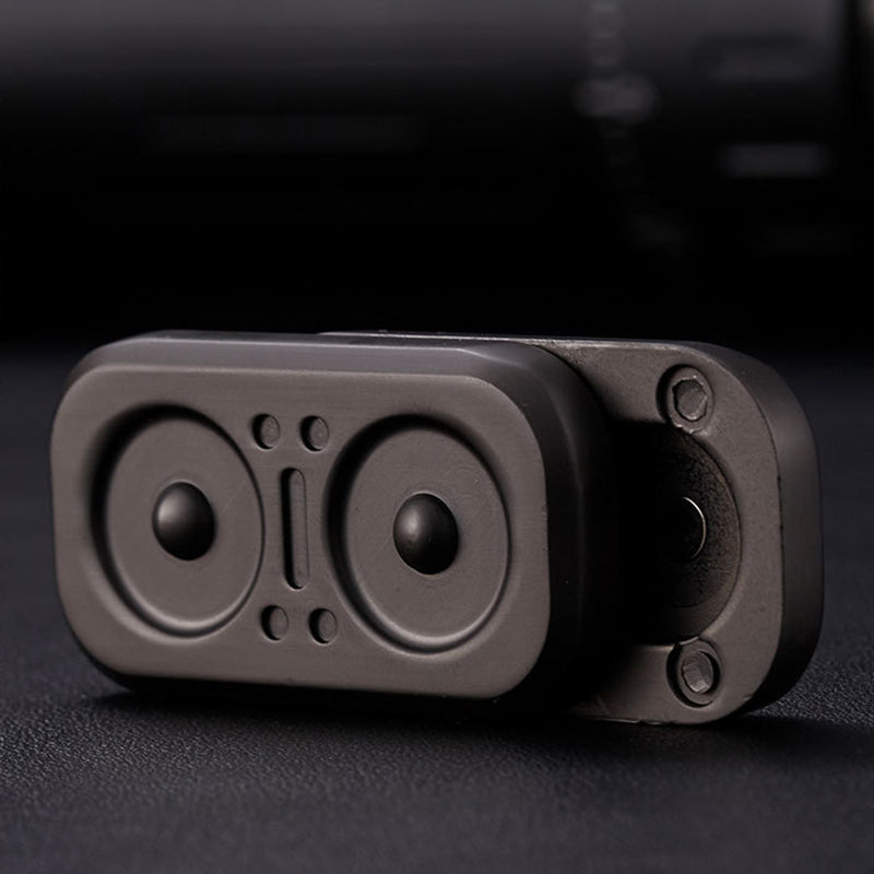 Owl Fidget Coin Titanium Magnetic Spinner - 360° Stress Relief EDC