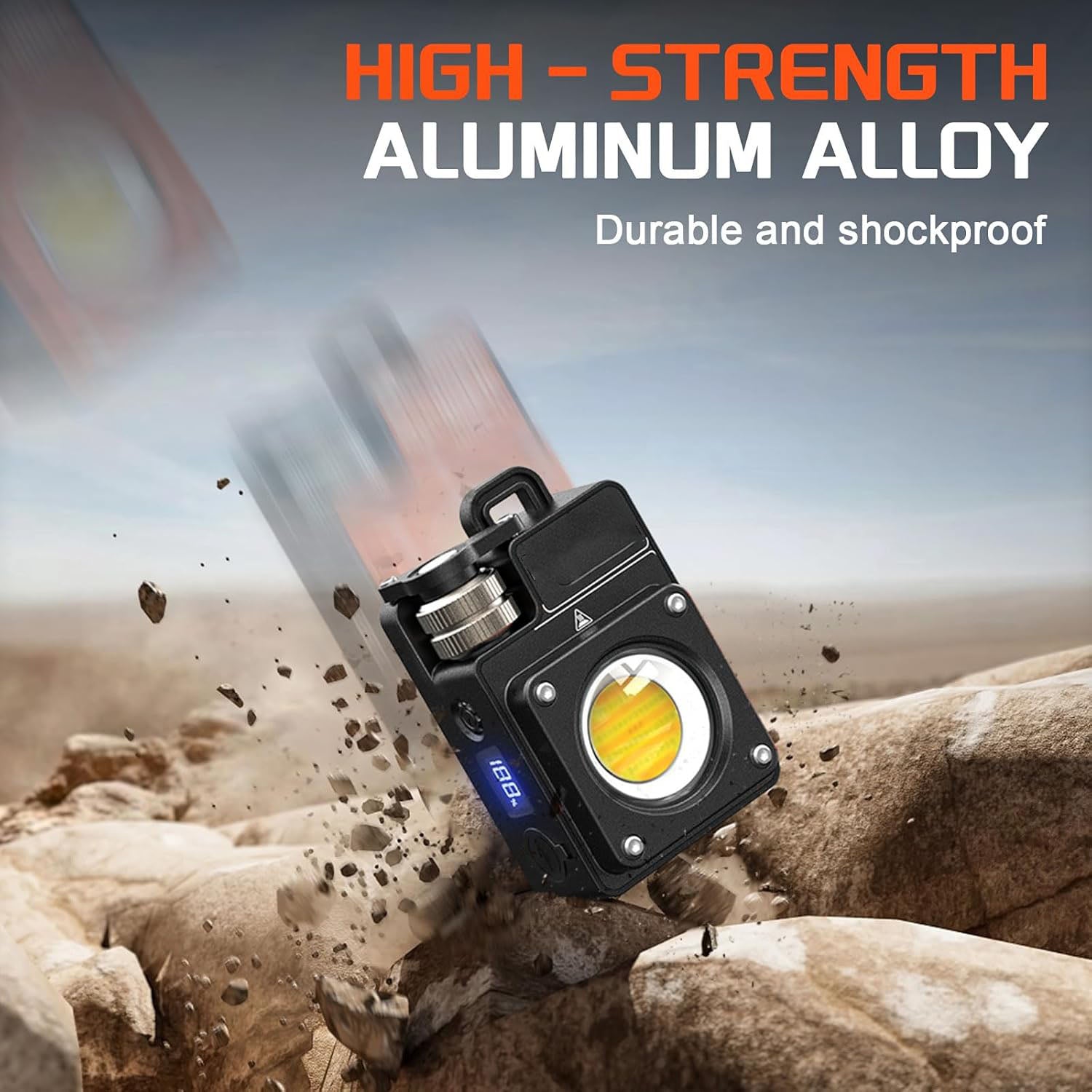 NovaFlare Camp LED Flashlight - 3500LM Rechargeable 5-Mode Lantern