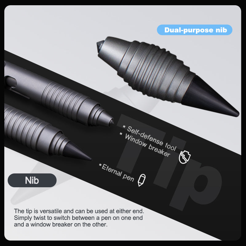 Bullet Ant 2.0 Titanium Bolt-Action Multi-Tool Pen - Tactical EDC