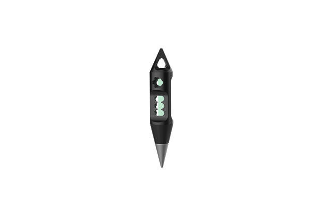 Dark Fire Titanium EDC Pendant - Multi-Tool with Keychain Lantern