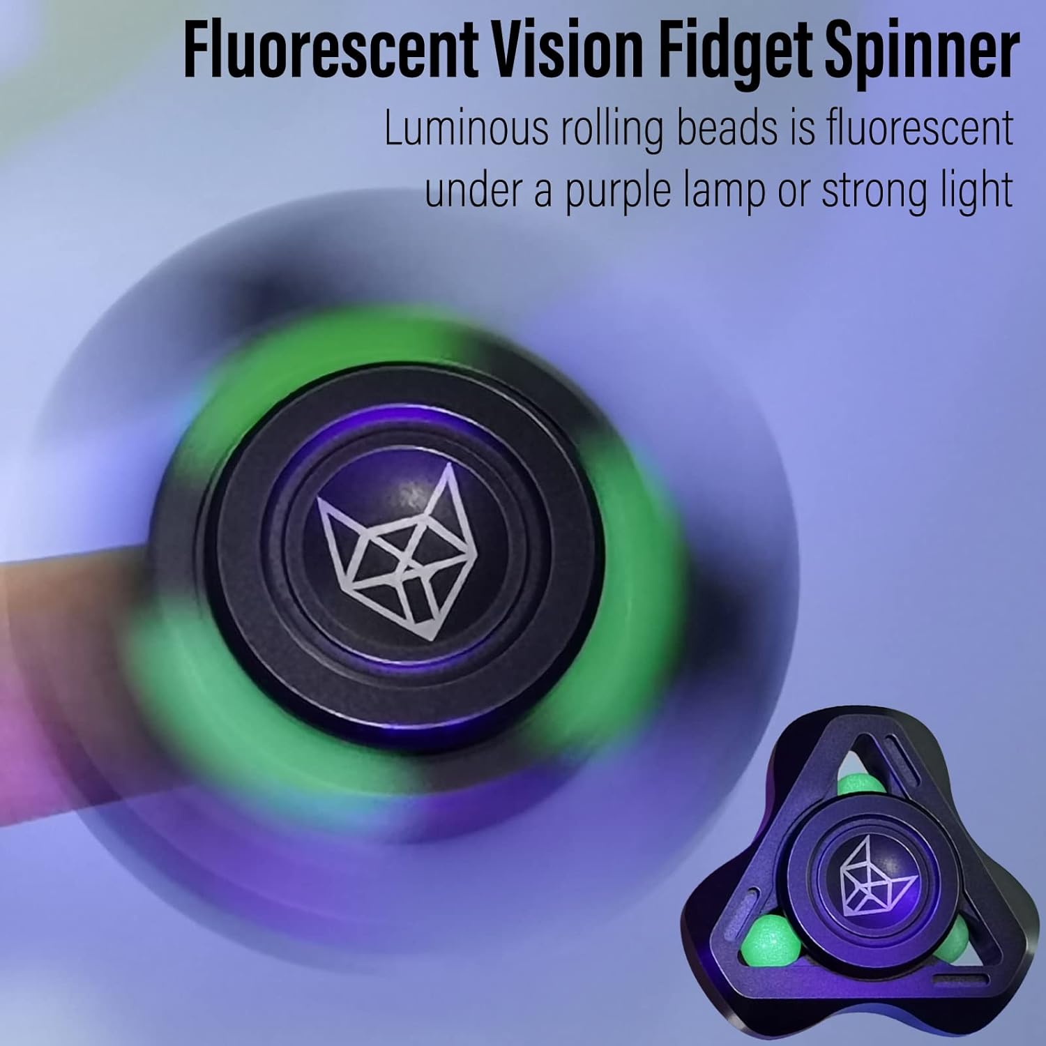 Helix Turbo Metal Fidget Spinner - Torpedo Design with Detachable Parts High Spin EDC