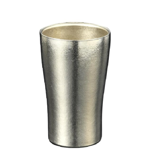 Titanium Cup Double Wall Aurora Crystal Insulated Camping Beer Coffee Mug Outdoor