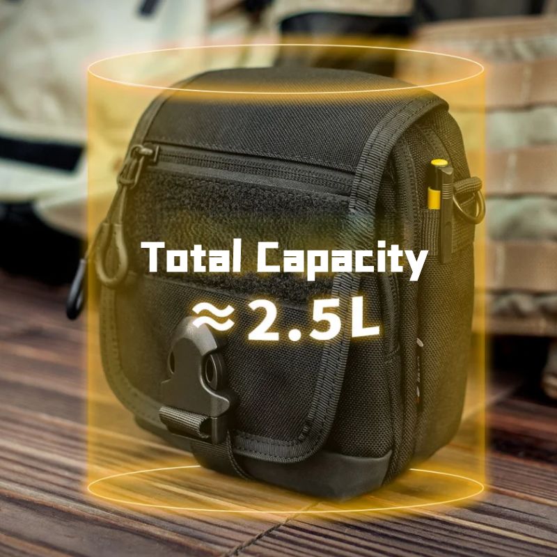 Tactical Raccoon Bag - Multi-Functional Crossbody & Waist Pack EDC